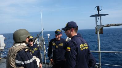 Coopération opérationnelle avec l’Armada colombienne
