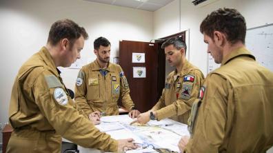 FFEAU -  Qualification des pilotes de chasse aux Emirats arabes unis