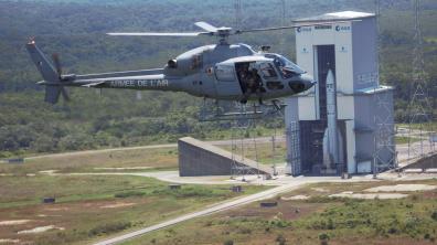 Guyane – Les forces armées assurent la sécurité du lancement d’Ariane 6