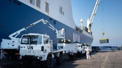 Opération logistique majeure pour le contingent français