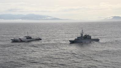 FS PRAIRIAL : exercices conjoints avec la marine et les garde-côtes philippins