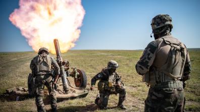 Exercice DACIAN STRIKE sur le camp militaire de Smardan