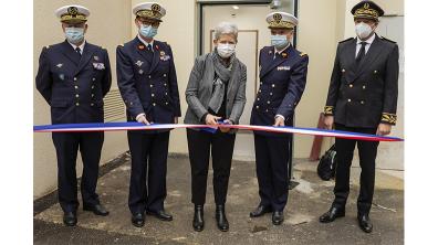 Inauguration des travaux de modernisation électrique de l'hôpital d'instruction des Armées de Bégin