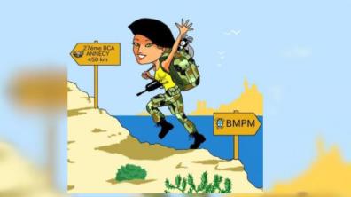 L'infirmière militaire Lucile relève d’une épopée.