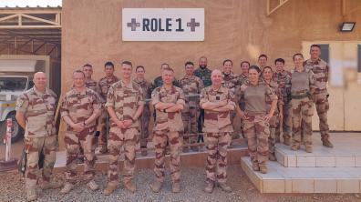 Déplacement du Directeur central du SSA à Barkhane