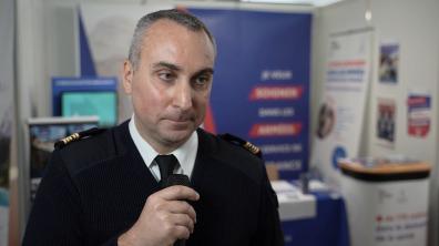 Le Médecin en Chef Sébastien lors des Journées nationales de Médecine Générale