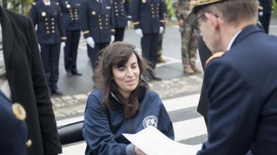 Virginia, ingénieur civil de la Défense à l'IRBA