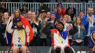 Le caporal-chef Didier mène l'équipe de France en rugby fauteil vers la médaille d'or