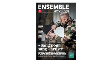 L'adjudant Gérald, grimeur au Service de santé des armées