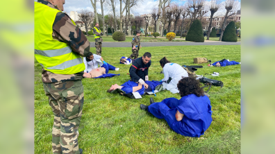 Des soignants militaires forment le SAMU et BSPP à la prise en charge des victimes d’attentat