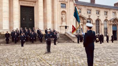 [Anniversaire du SSA] Prise d’armes présidée par le directeur central du Service de santé des armées