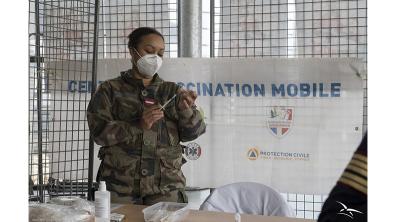 Une infirmière militaire