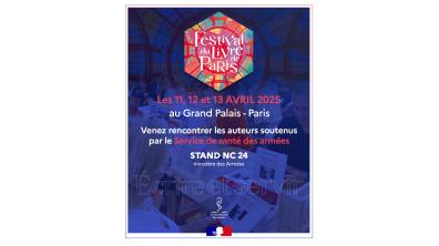 Festival du livre de Paris : un stand dédié au Service de santé des armées