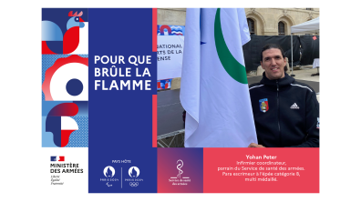 Yohan Peter, infirmier coordinateur, participera aux épreuves paralympiques en escrime fauteuil