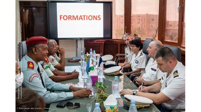  Le directeur central du SSA à Djibouti, en visite de commandement