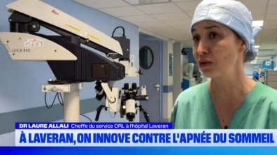 A l'hôpital militaire Laveran, on innove contre l'apnée du sommeil