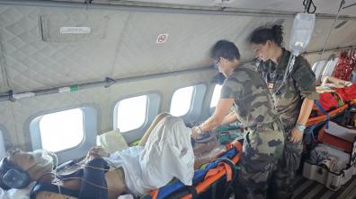Medevac médecin chef Clémentine 