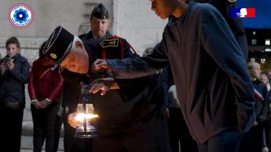 11 novembre 2023 : une classe de Défense de Nouvelle-Calédonie ravive la Flamme