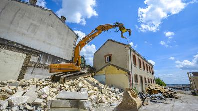Limoges travaux caserne Marceau