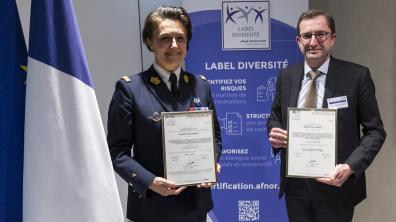 Remise des labels « Diversité » et « Egalité professionnelle femmes hommes » le 19 décembre 2022