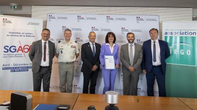 Signature de convention entre le SGA et Tégo