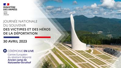 Journée nationale du souvenir des victimes et des héros de la Déportation