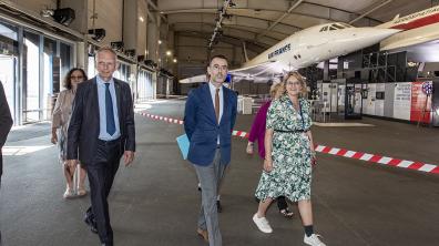 Le SGA visite le musée de l’Air et de l’Espace le 7 juin 2023