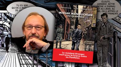 La bande-dessinée "Missak Manouchian, une vie héroïque"