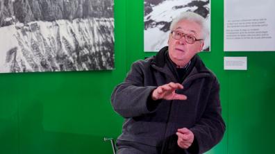 Gérard Métral, président de l'Association des Glières