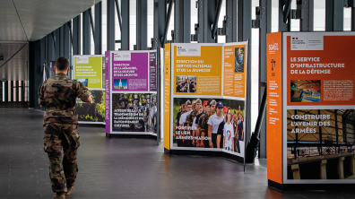 Exposition des 60 ans du SGA à Balard
