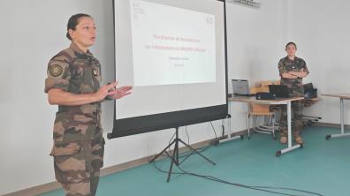 Présentation du plan directeur de reconstruction aux entités du MINARM, à Mayotte