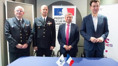 Signature du bail de construction du futur bâtiment du CDE