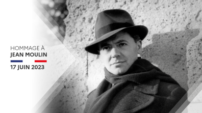 Jean Moulin aux Arceaux près de la promenade du Peyrou à Montpellier