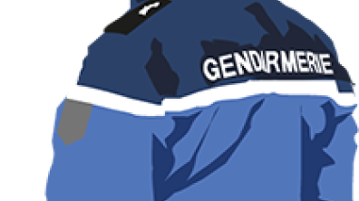 Silhouette gendarme