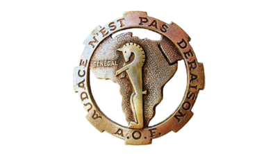 Insigne du Centre de formation initiale des militaires-12e régiment de chasseurs d'Afrique