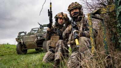 Plusieurs régiments étaient impliqués dans Exto BIA 23 ainsi que l'armée de Terre belge.