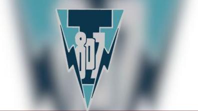 Insigne du 807e compagnie de transmission.