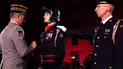 Cérémonie de parrainage des sous-officiers à la BSPP