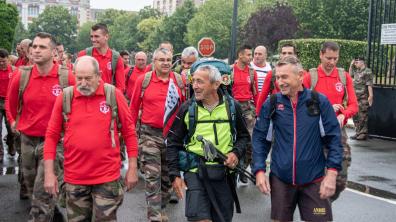 Le 6e RG - Avec nos blessés