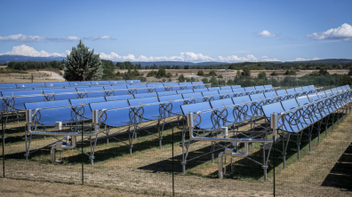 Des panneaux solaires.