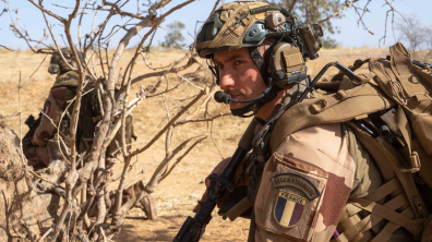 Le SGT Ivan, sapeur de combat depuis 10 ans. 