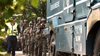 L'armée de Terre et la gendarmerie sur l'exercice Gergovie