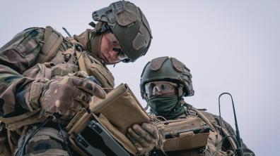 Exercice Dronex 2025 : évaluation des télépilotes de la 2e Brigade blindée