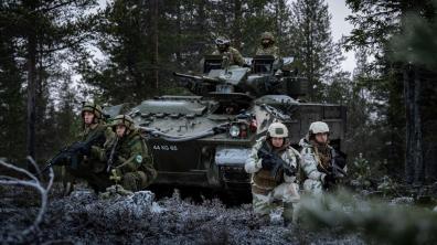 Dynamic Front 25 : exercice de dissuasion de l’Alliance au-delà  du cercle polaire arctique