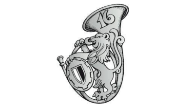 Insigne du 16e bataillon de chasseurs à pied.