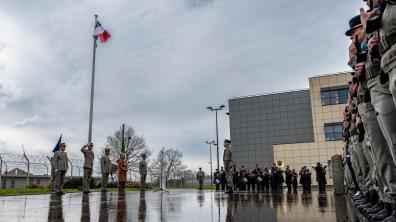 Cérémonie création du régiment cyberdéfense de l'armée de Terre