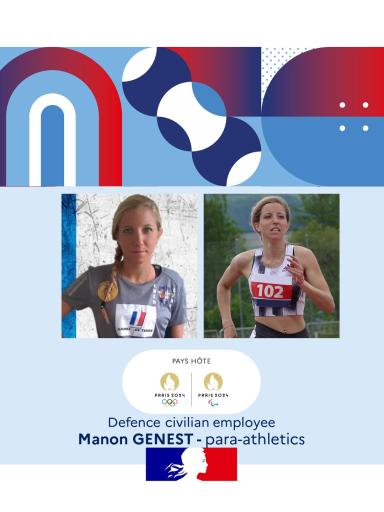 Defence civilian employee Manon Genest, para-athletics