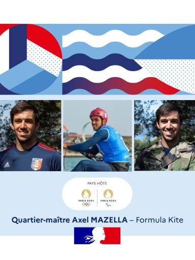 Quartier-maitre Axel Mazella, formula kite
