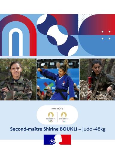 Second maitre Shirine Boukli Hacene Tani, judo