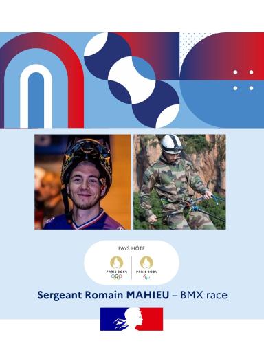 Sergeant Romain Mahieu, Bmx Race